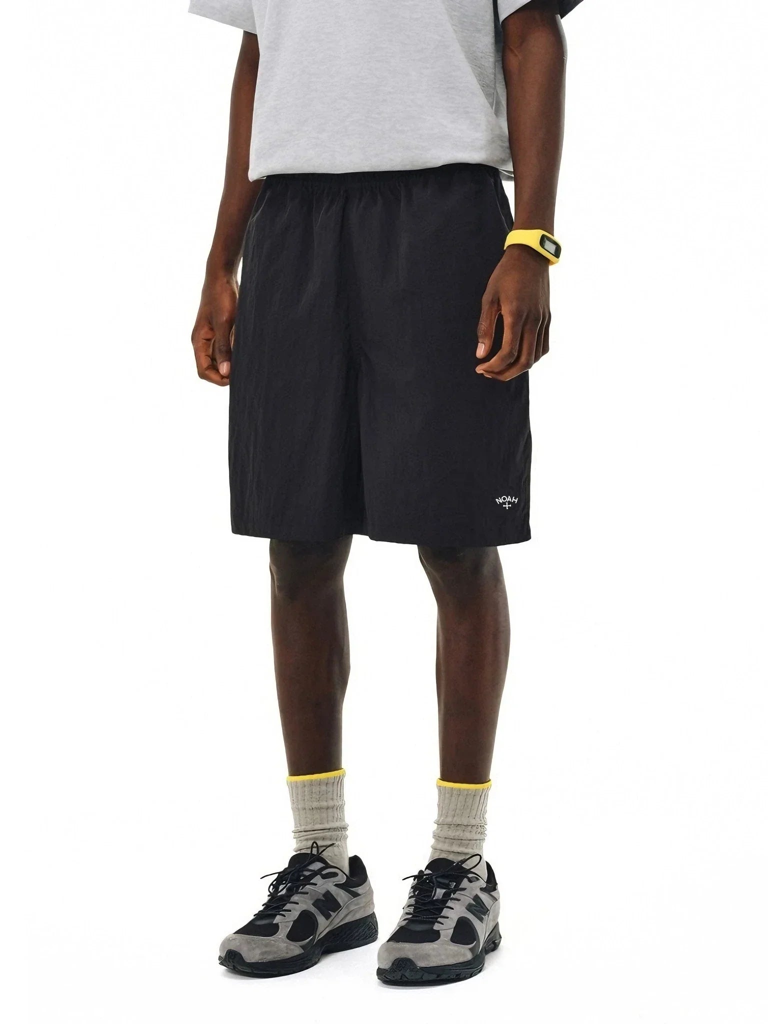 NOAH MARS Men Lightweight Quick Dry Breathable 5 Inch Summer Casual Shorts